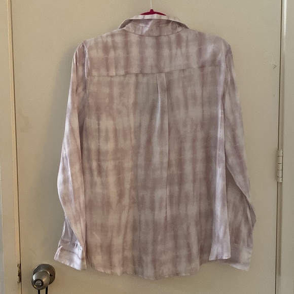 David Lerner Portman Tie Dye Button Down Shirt - Picture 6 of 6